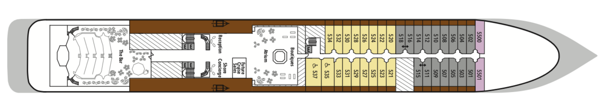 Deck 5 plan
